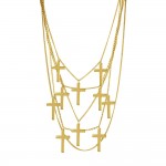 Aristocrazy Crosses Necklace