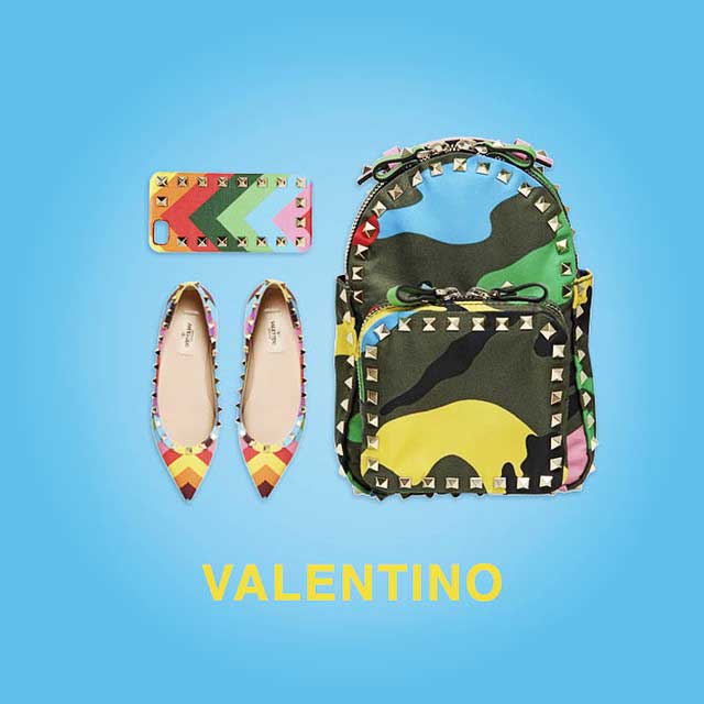 Valentino rainbow rockstud